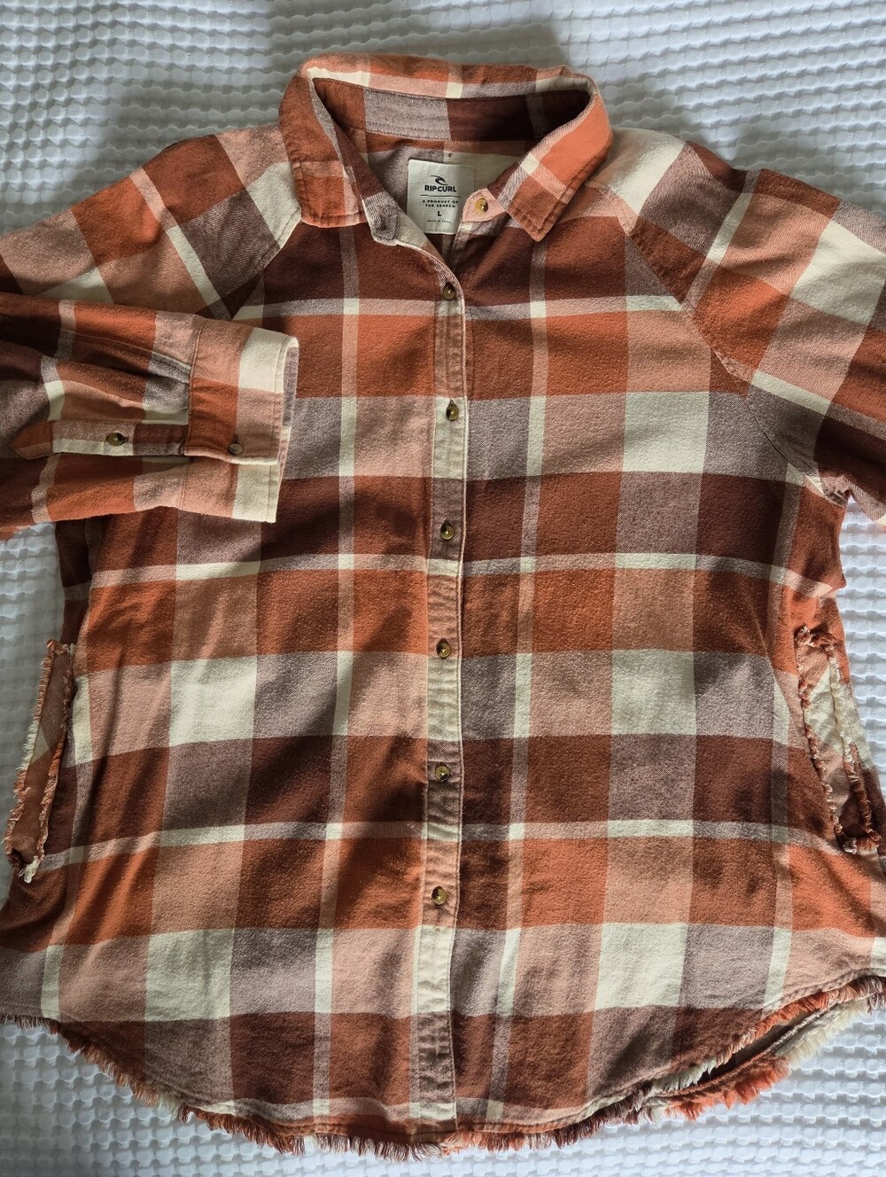 Rip Curl Raw Edge Flannel